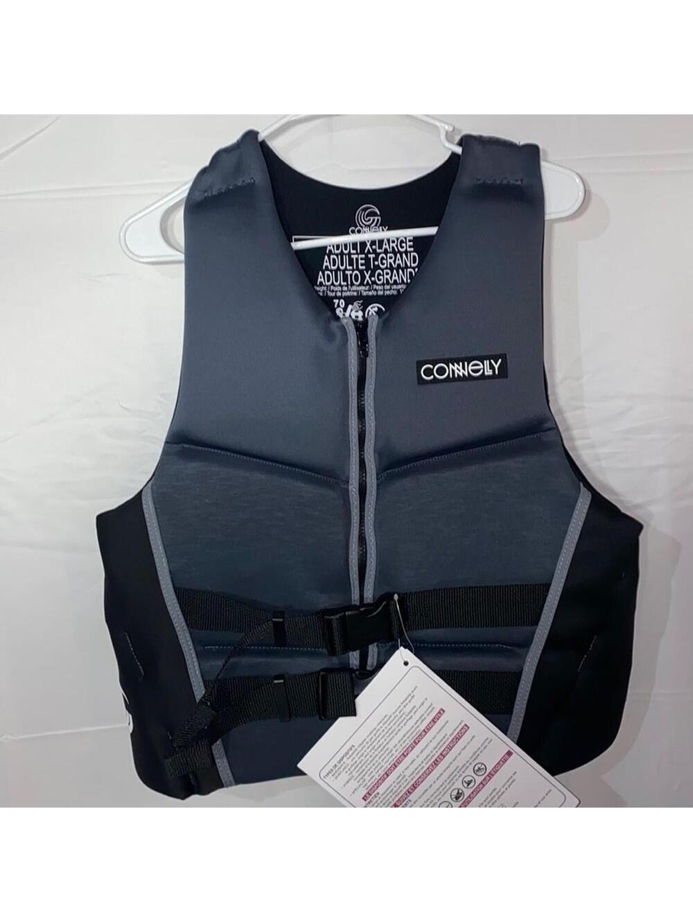 NWT!! Men's Connelly Classic Neo Life Vest Jacket Size XL Chest 44”-48”